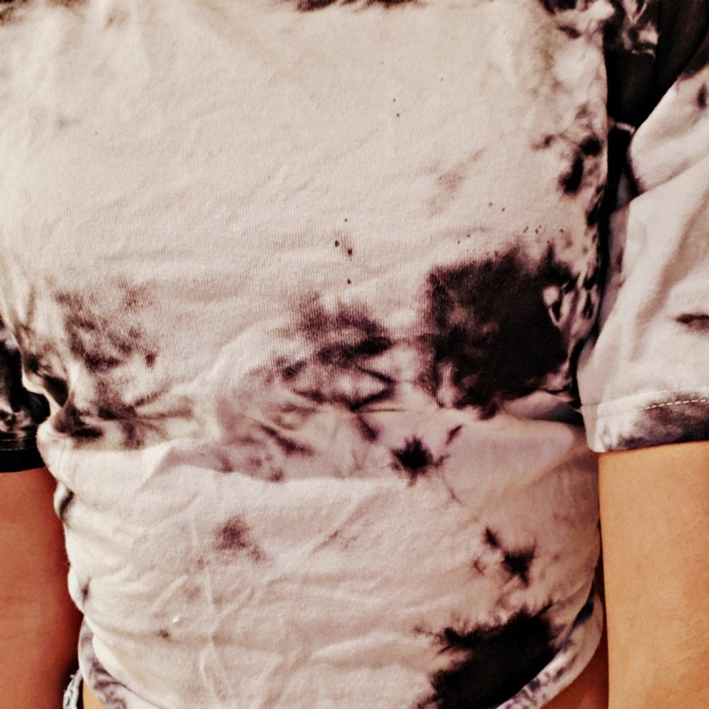 Tye dye crop yop